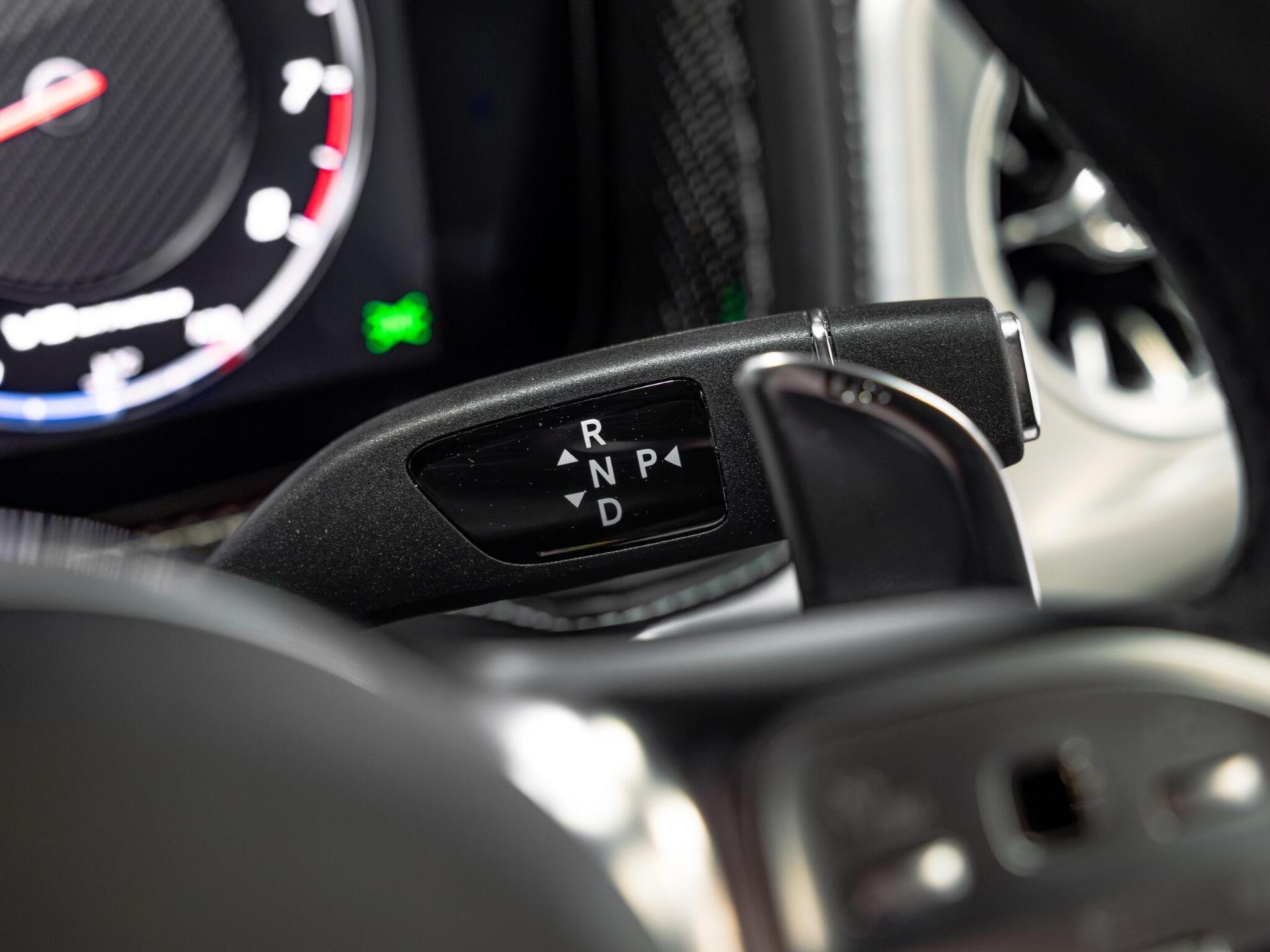 An interior shot of the misc controls on a 2023 Mercedes-Benz G Class