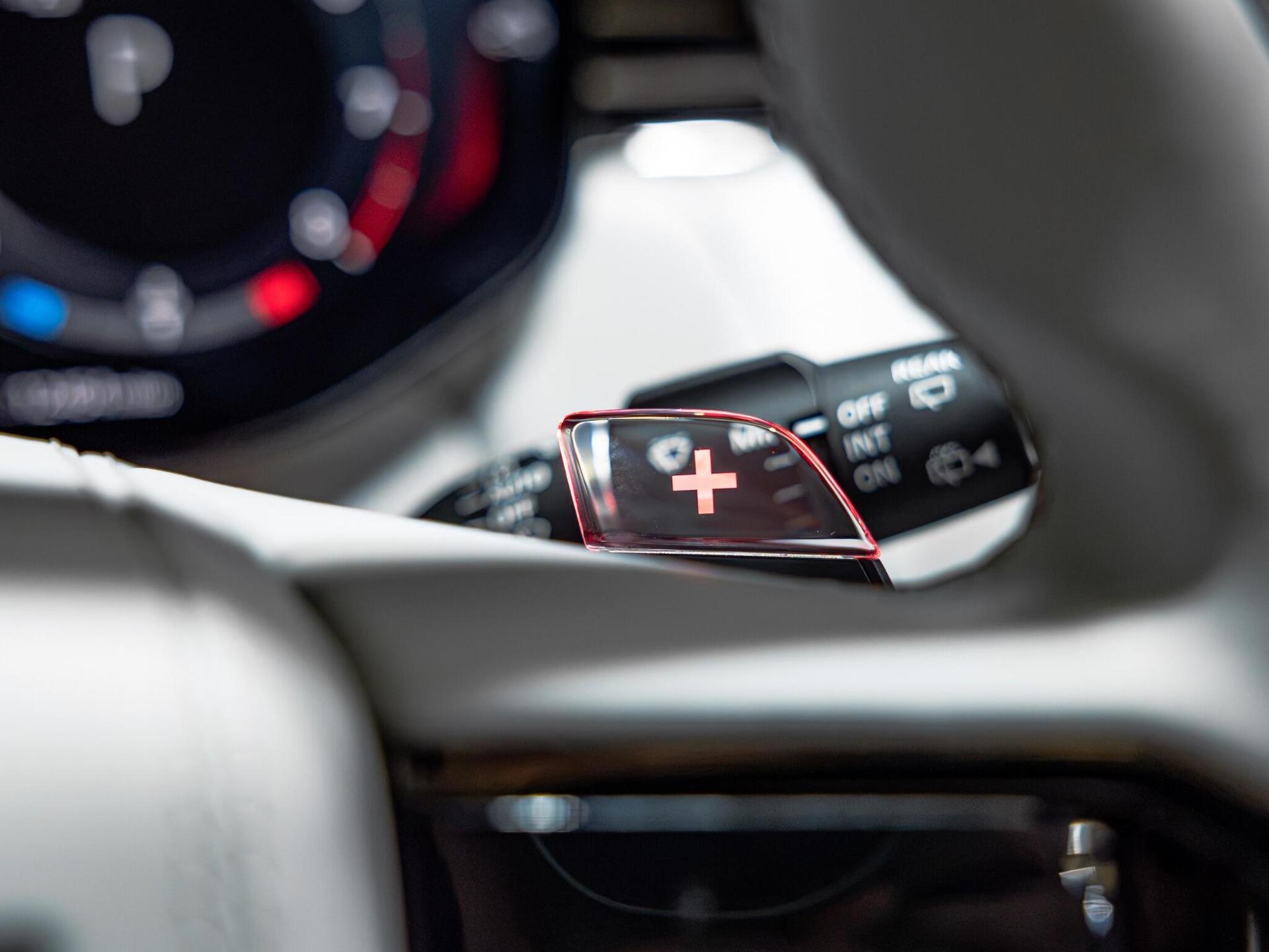 An interior shot of the misc controls on a 2024 Land Rover Range Rover Sport