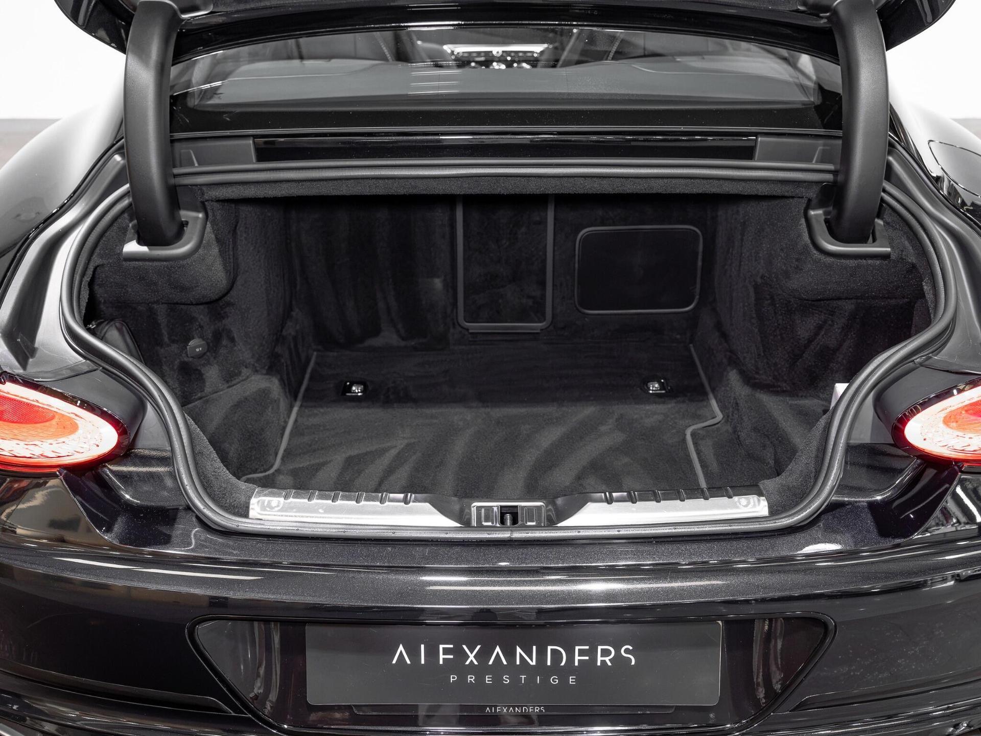 An interior shot of the boot on a 2021 Bentley Continental