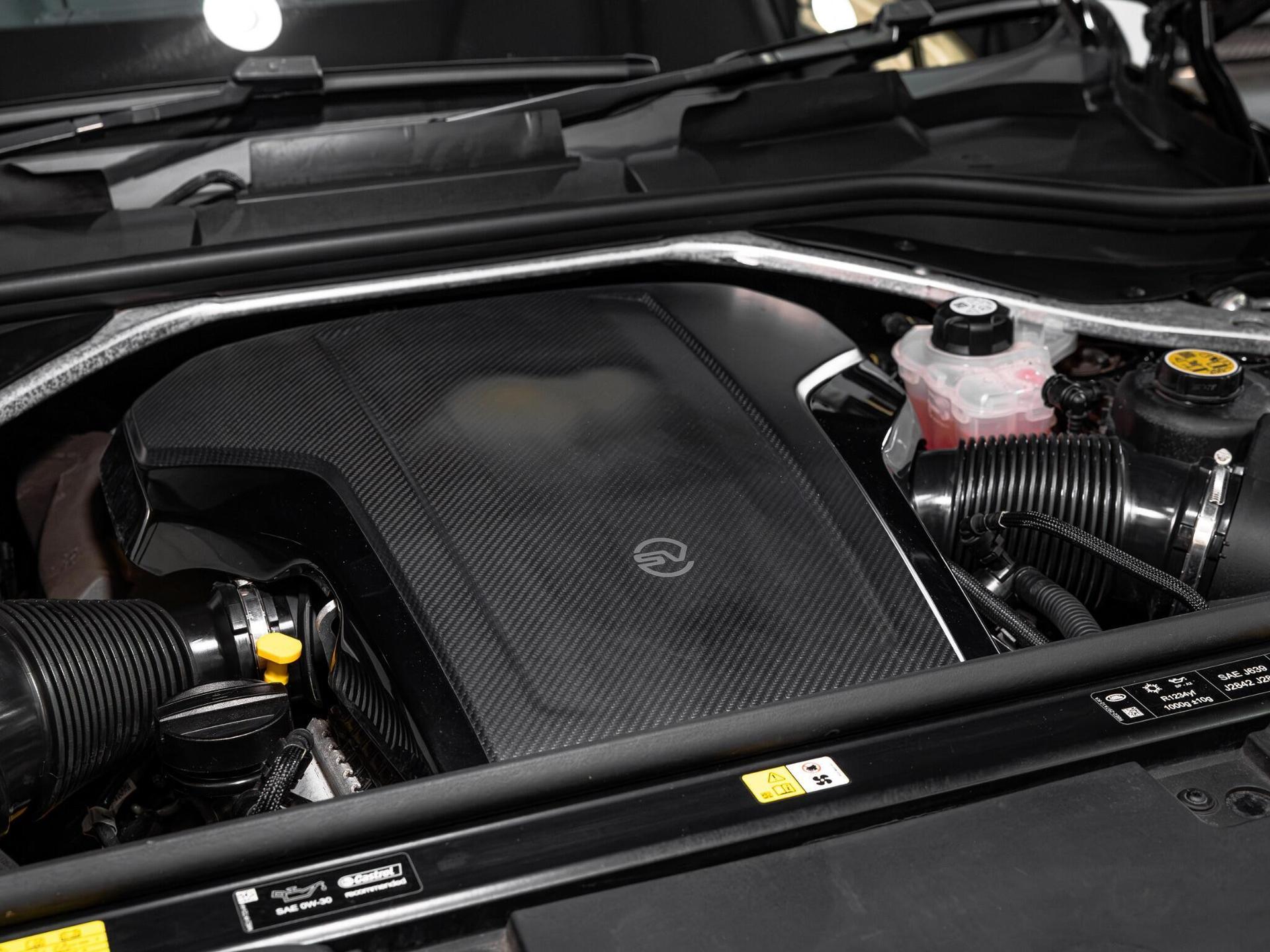 An exterior shot of the engine on a 2024 Land Rover Range Rover Sport