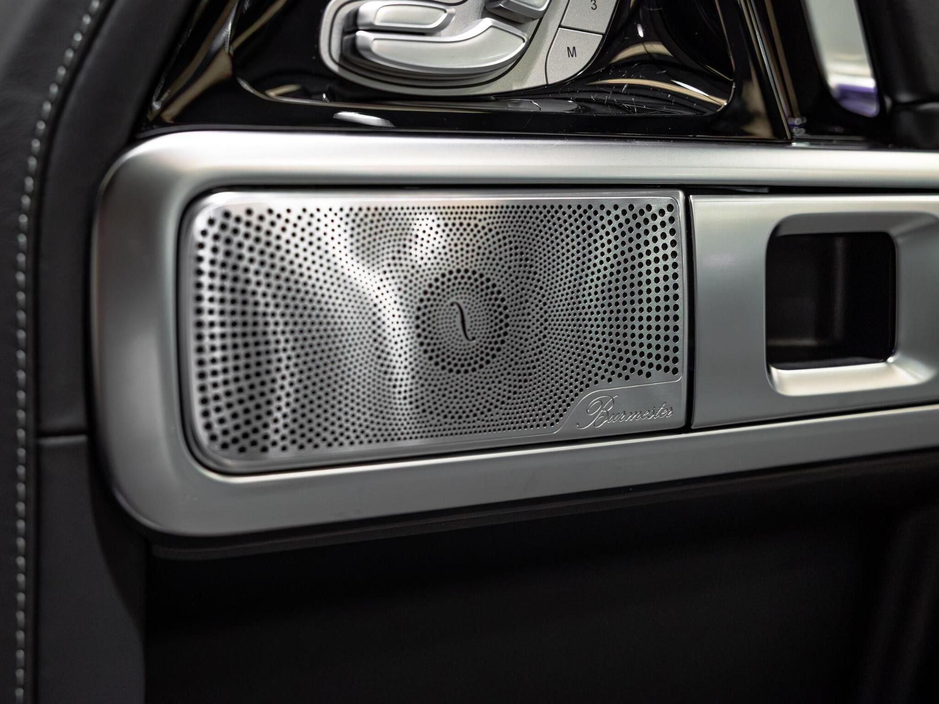An interior shot of the misc controls on a 2023 Mercedes-Benz G Class