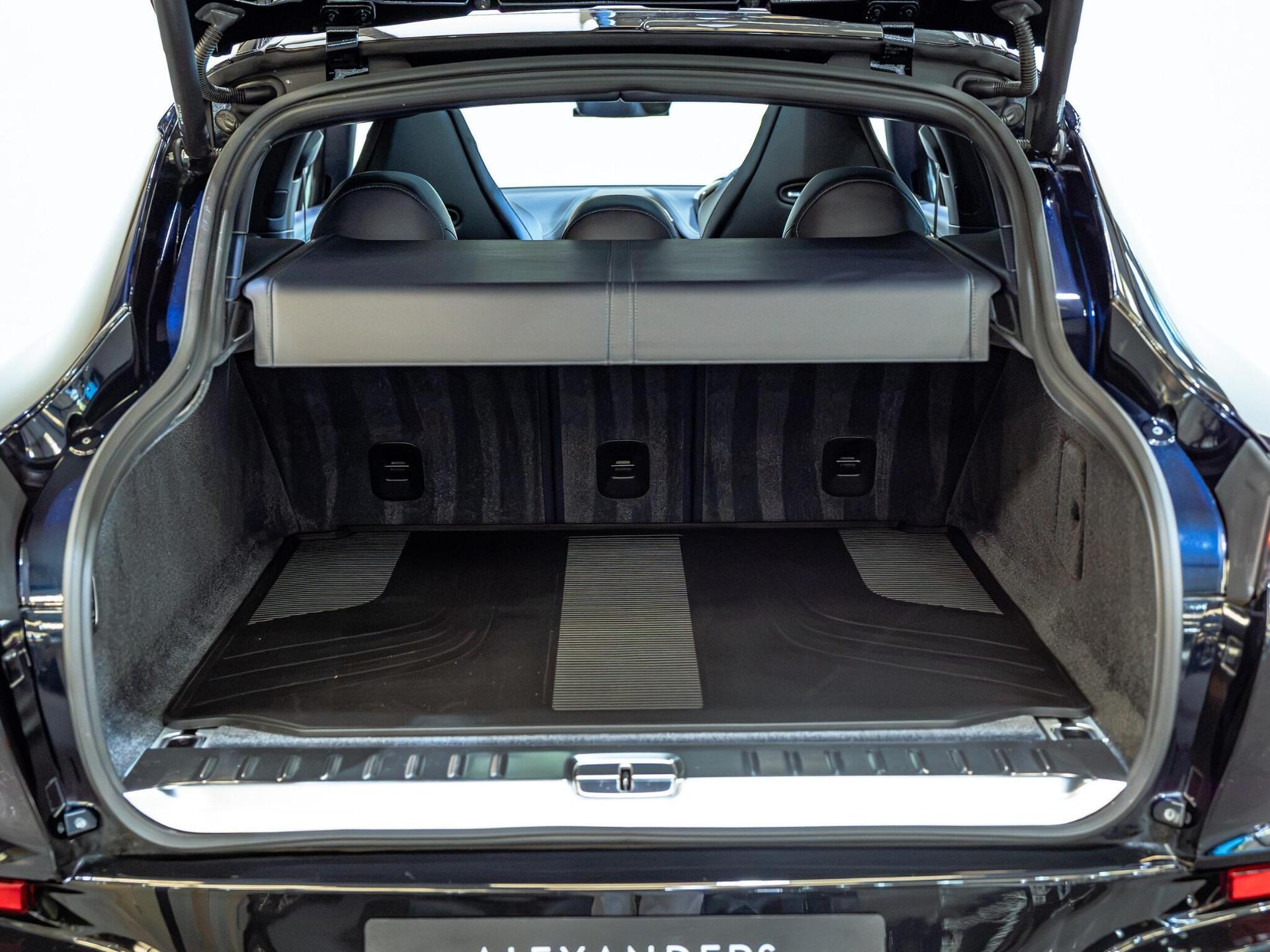 An interior shot of the boot on a 2025 Aston Martin DBX
