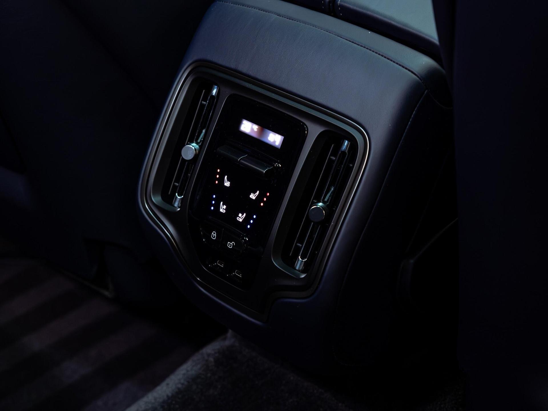 An interior shot of the misc controls on a 2025 Aston Martin DBX