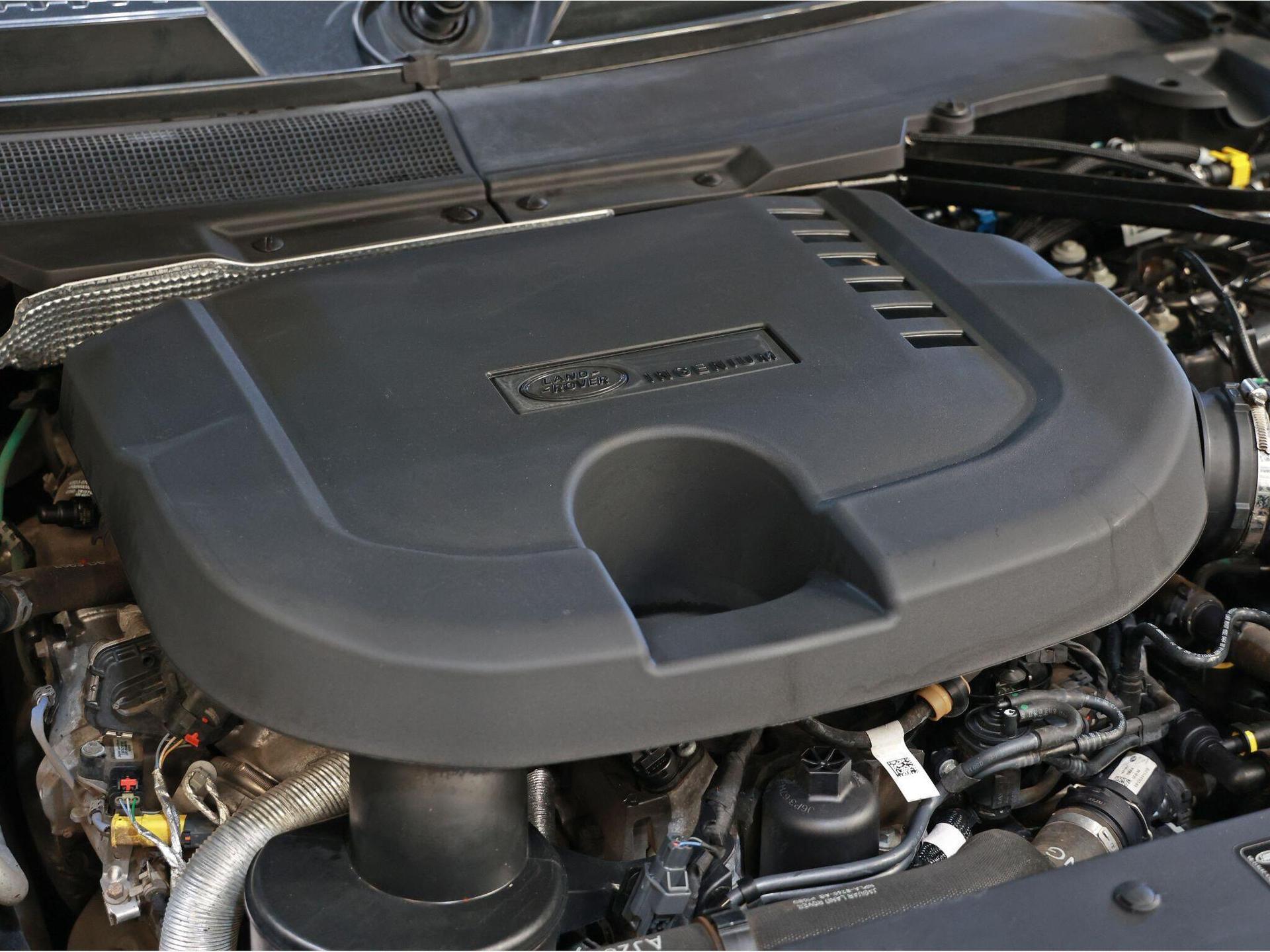 An exterior shot of the engine on a 2022 Land Rover Defender 110