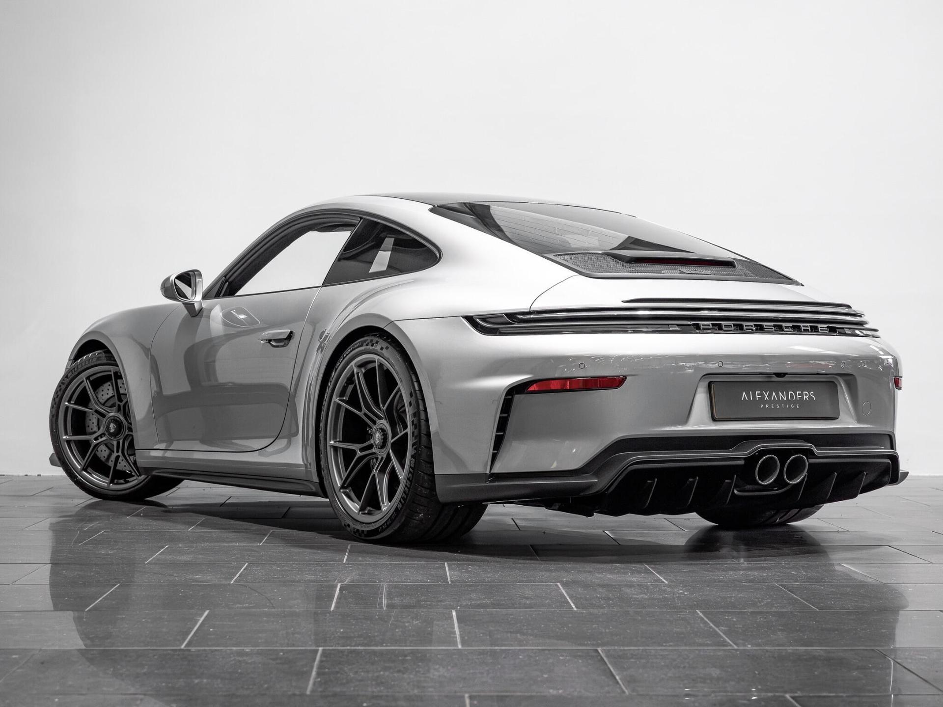 An exterior shot of the rear left on a 2026 Porsche 911