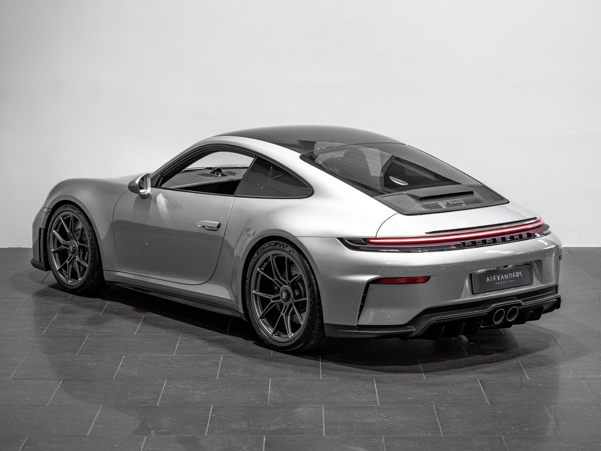 An exterior shot of the rear left on a 2026 Porsche 911