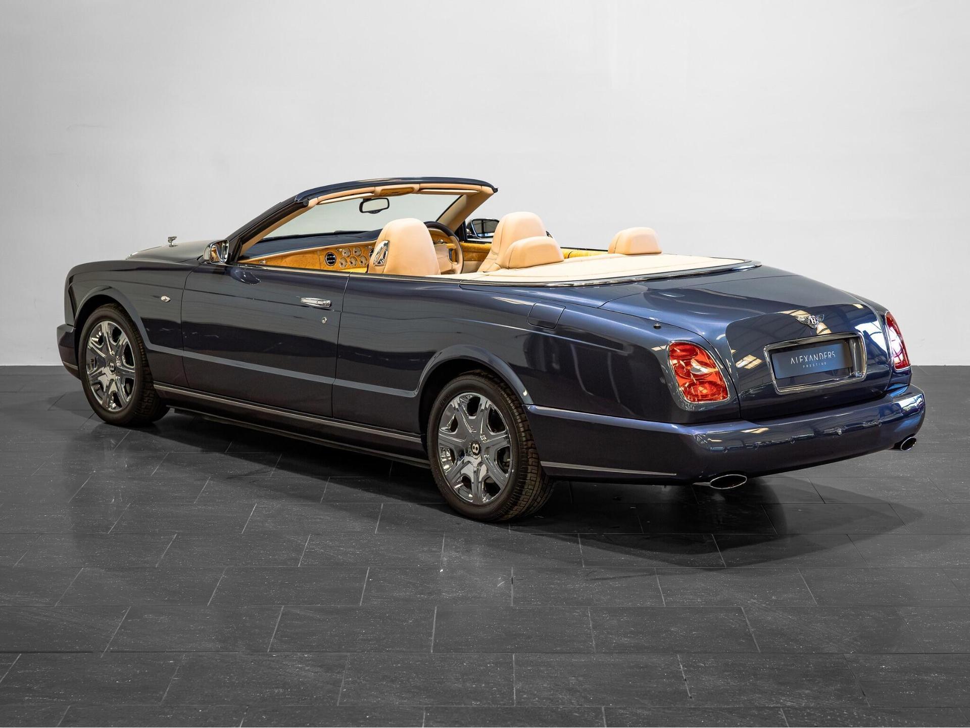 An exterior shot of the rear left on a 2006 Bentley Azure