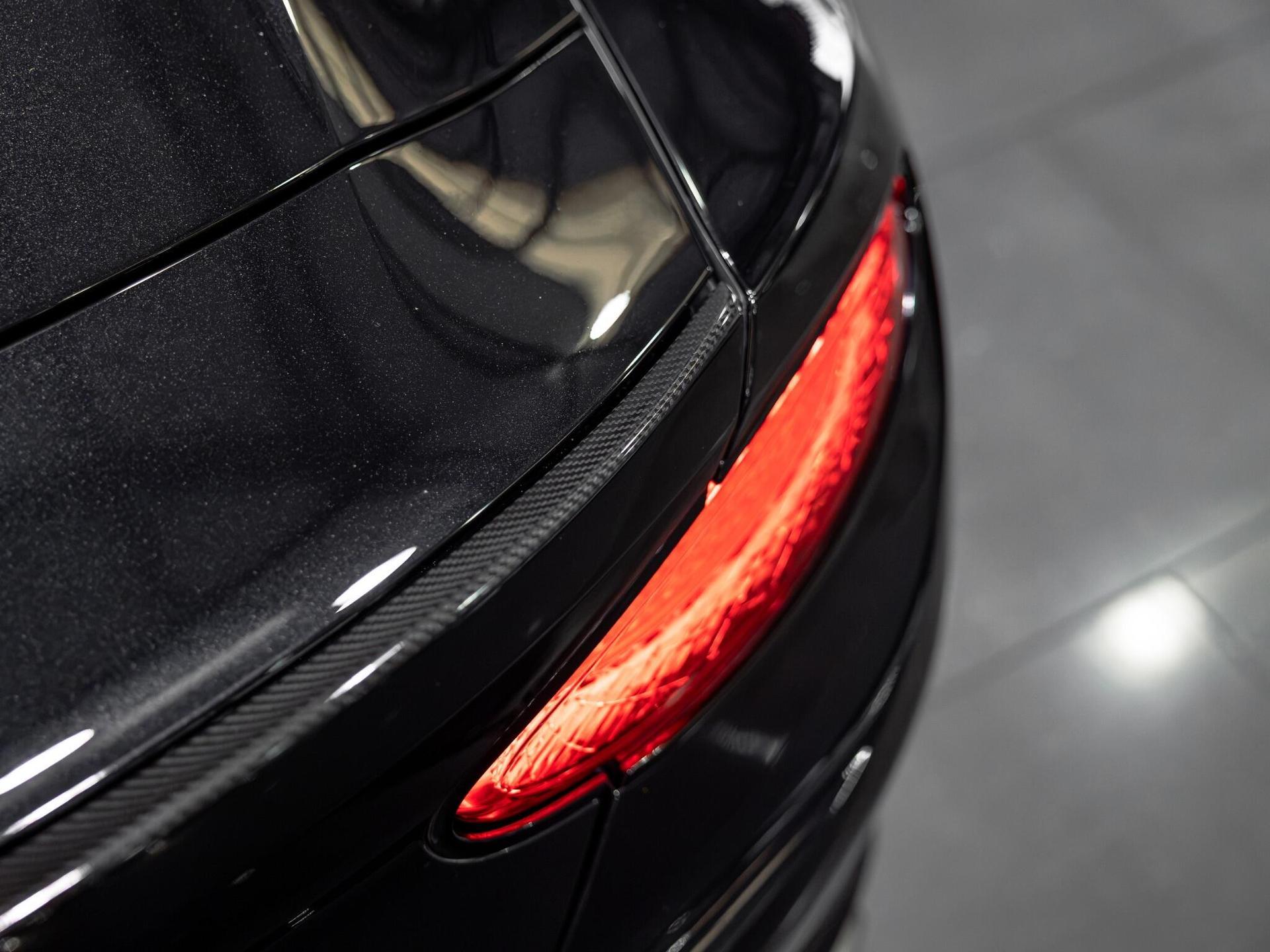 An exterior shot of the badge exterior on a 2021 Bentley Continental