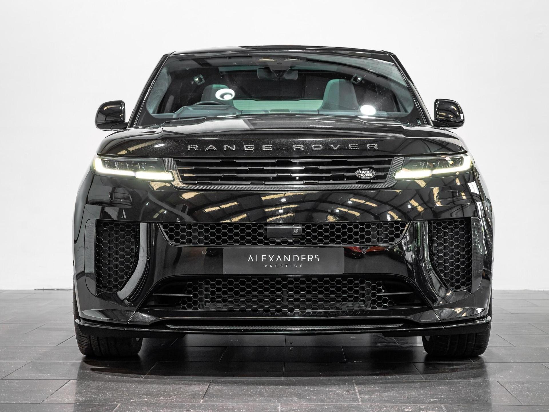An exterior shot of the rear on a 2024 Land Rover Range Rover Sport