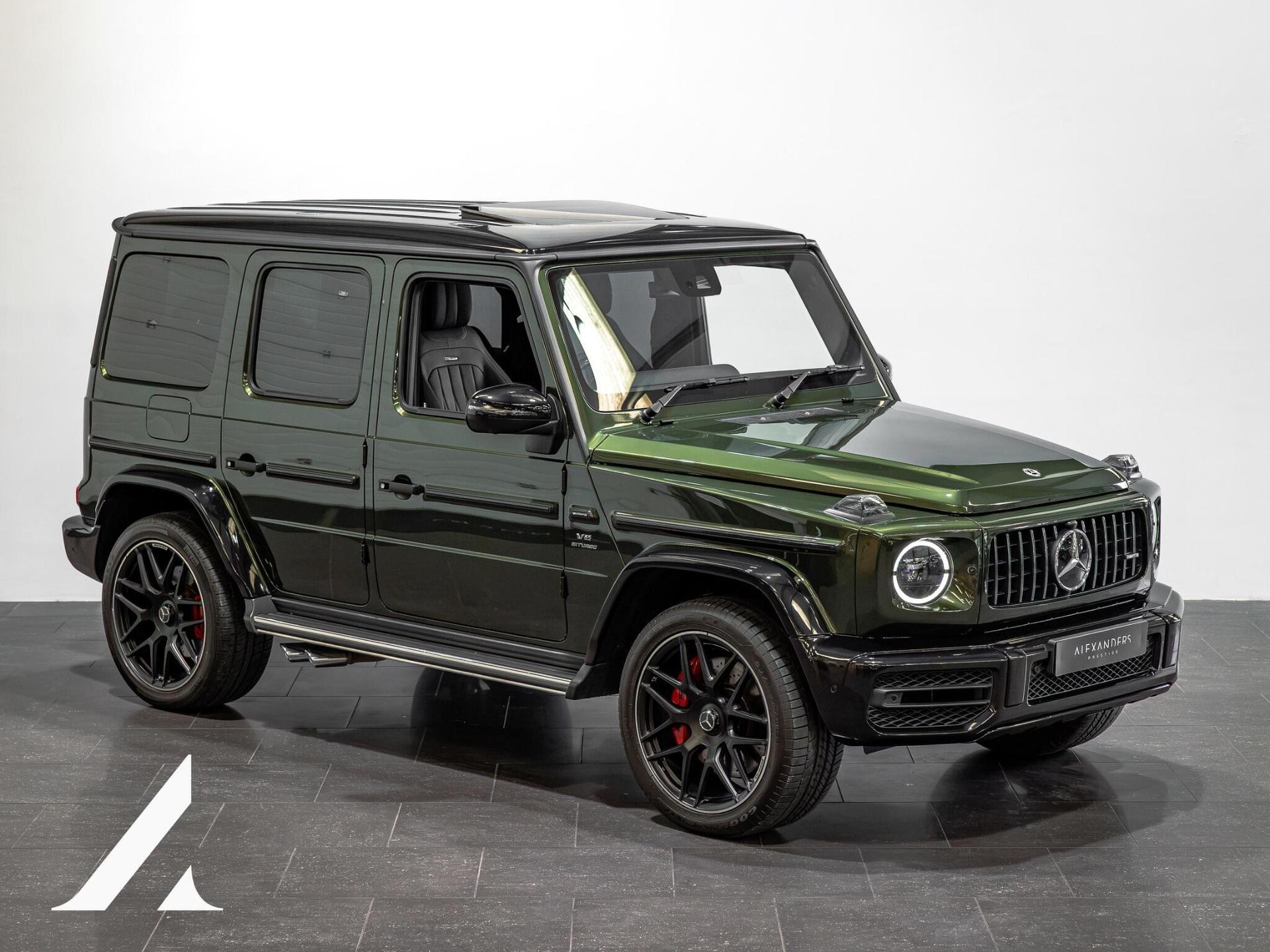 An exterior shot of the front right on a 2023 Mercedes-Benz G Class