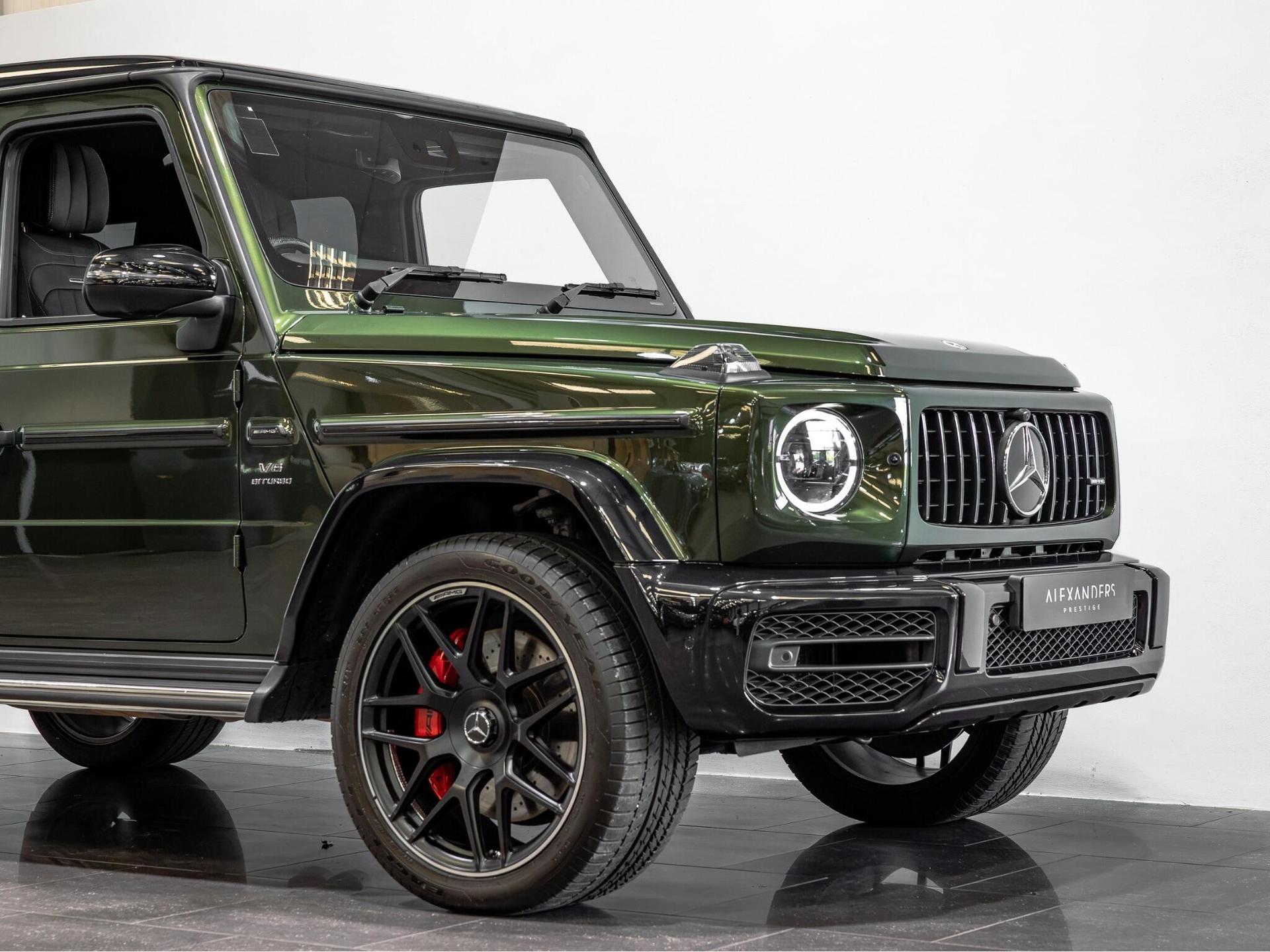 An exterior shot of the front right on a 2023 Mercedes-Benz G Class