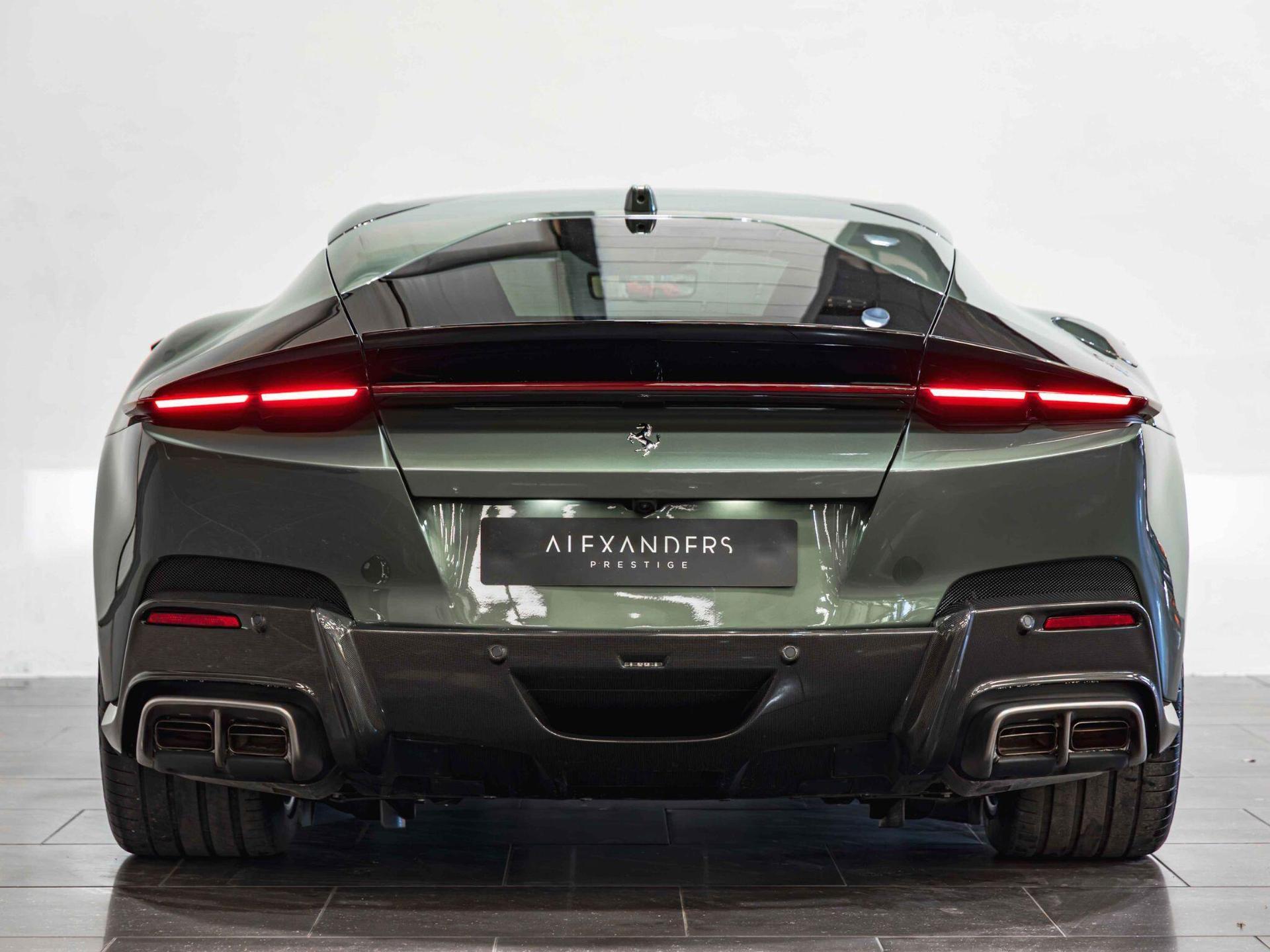 An exterior shot of the rear on a 2025 Ferrari 12Cilindri