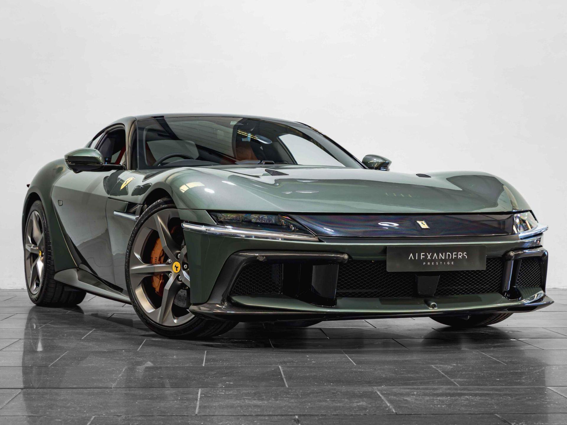 An exterior shot of the front right on a 2025 Ferrari 12Cilindri