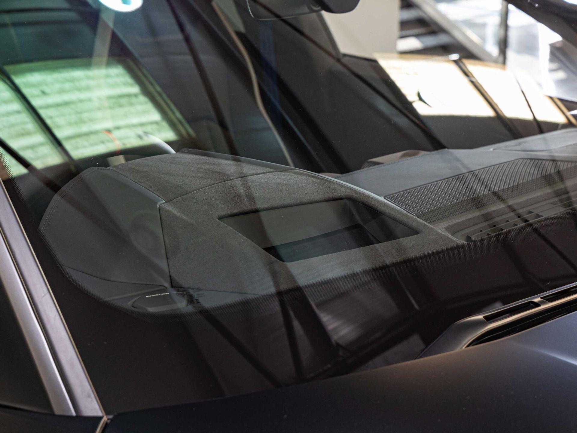 An interior shot of the driver seat on a 2025 Lamborghini Urus