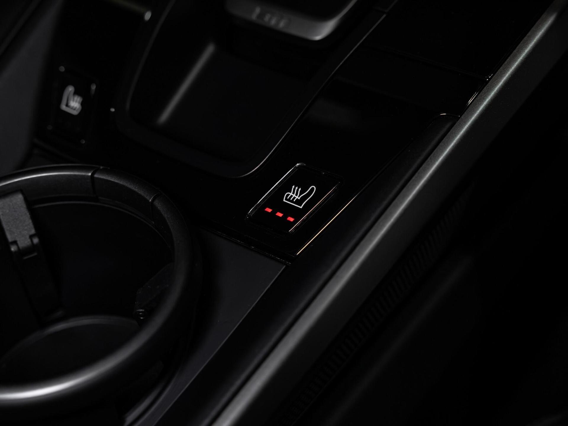 An interior shot of the misc controls on a 2024 Porsche 911